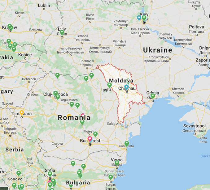 モルドバの地方行政区画